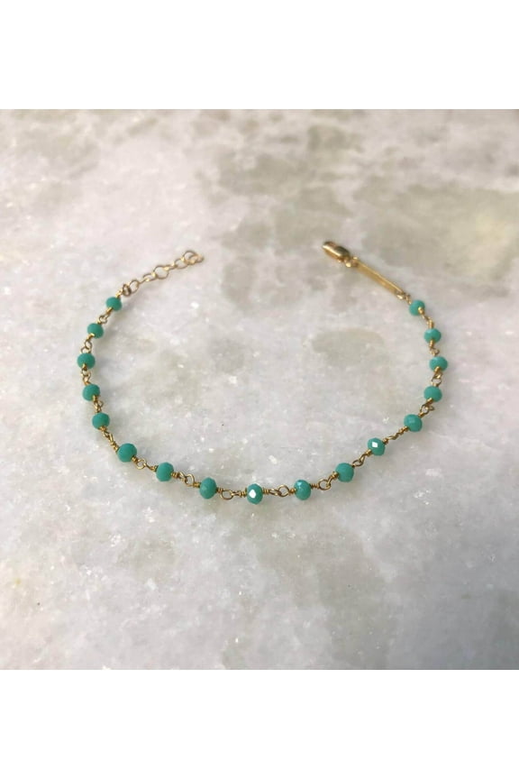 Chalcedony Multi Wrap Bracelet