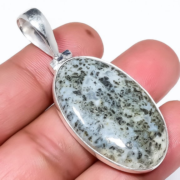 Chalcopyrite Gemstone 925 Sterling Silver Handmade Pendant 2.09" T56, Chalcopyrite Pendant, Christmas Gift, New Year Sale, Gemstone Silver Jewelry