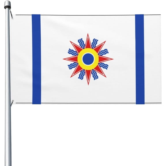 Chaldean Flag Double-Sided Indoor And Outdoor Decorative Flags 3x5ft