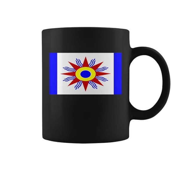 Chaldean Flag Graphic Design Printed Casual Daily Basic Coff - Walmart.com