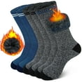 thumbnail image 1 of KOITHOT 3 Pack Thermal Socks for Men & Women, Thick Warm Winter Socks for Cold Weather, 1 of 7