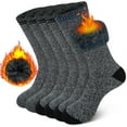thumbnail image 1 of KOITHOT 3 Pack Thermal Socks for Men & Women, Thick Warm Winter Socks for Cold Weather, 1 of 7