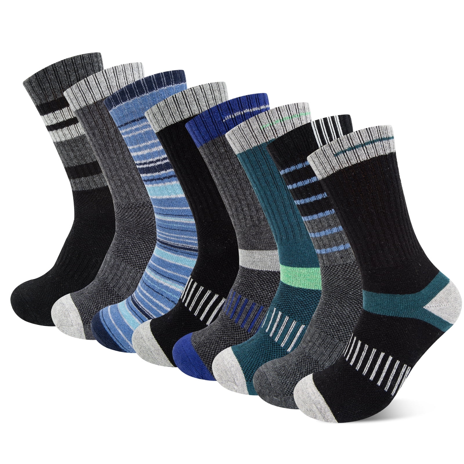 Midweight Merino Wool Hiking Crew Socks - Comfort And Performance
