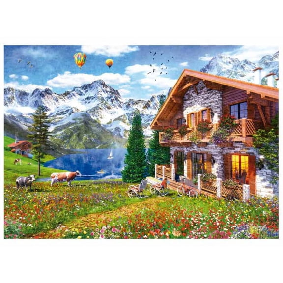 Chalet In The Alps