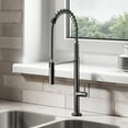 thumbnail image 1 of Chalet Single Handle, Pull-Down Kitchen Faucet in Matte Black, 1 of 11