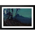thumbnail image 1 of Chalice of Christ 40x28 Large Black Wood Framed Print Art by Nicholas Roerich, 1 of 2