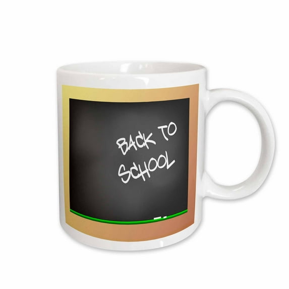 3drose, Chalk Board School Art, 15oz Mug
