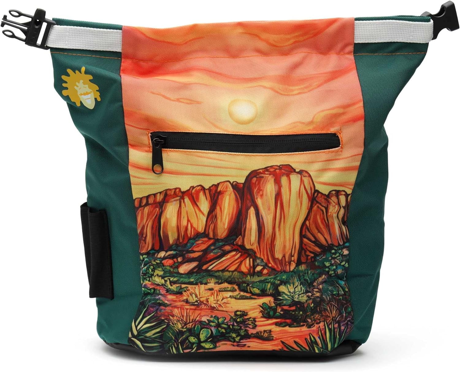 Chalk Bucket for Outdoor Bouldering and Gym Rock Climbing Cool Nature