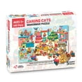 thumbnail image 1 of Chalk & Chuckles Makermax 100pc Kind & Caring Cat Puzzle, 1 of 3