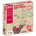 Chalk & Chuckles Yarn Birds Baby Mobile String Craft for Kids