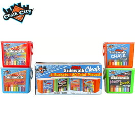 Crayola Washable Sidewalk Chalk Assorted Colors Pack Of 64 Pieces - Office  Depot