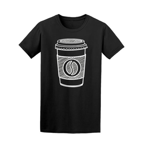 Chalk Cup Of Coffee Tee Men's -Image by Shutterstock