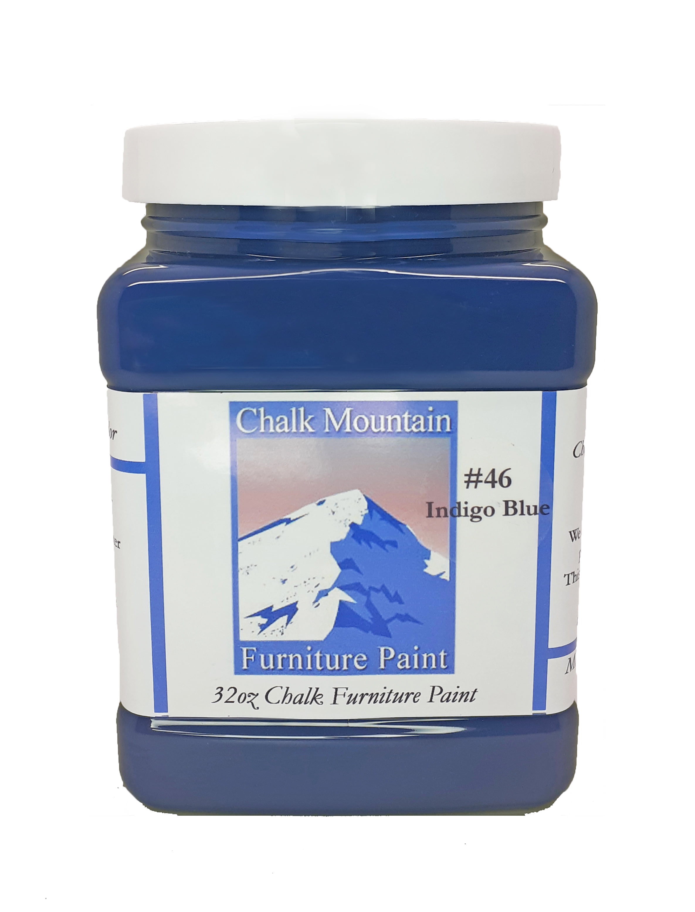 Chalk Furniture Paint - 32oz #46 Indigo Blue