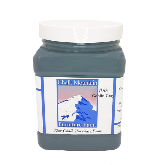 Chalk Furniture Paint - 32oz #53 Goblin Gray