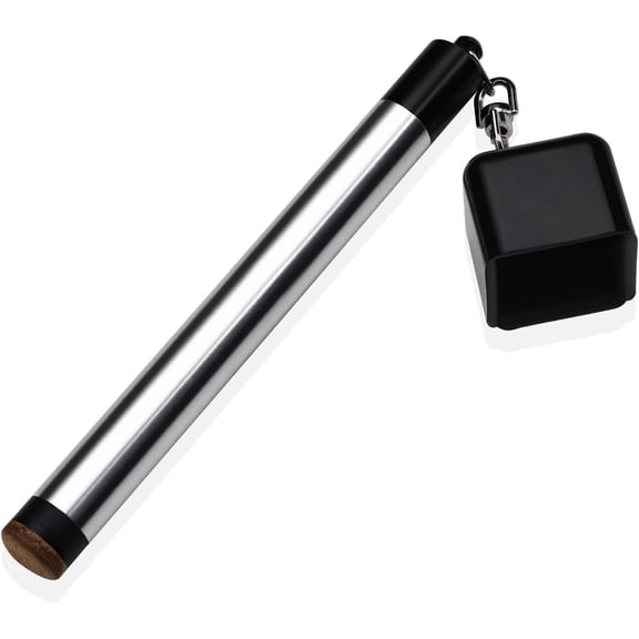 Chalk Holder for Billiards, 2 in 1 Pool Cue Chalk Holder, Portable Pool Snooker Chalk Holder, Billiard Cue Tip Pricker, Non-Slip Billiard Cue Tip Tool Pool Table Accessory