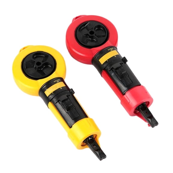Chalk Lin- Reel Woodworking Carpenter Marking Tool Automatic Ink Coil Wire-Box Fangkenuo