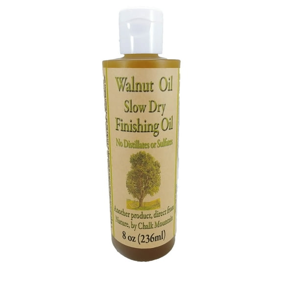 All-natural Walnut Oil Wood Finisher, Restorer, Sealer, Preserves and Beautify Unfinished Wood 8 Fl oz