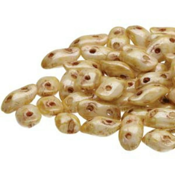 Chalk White Glaze Wave Beads WAV3703000-65401-TB