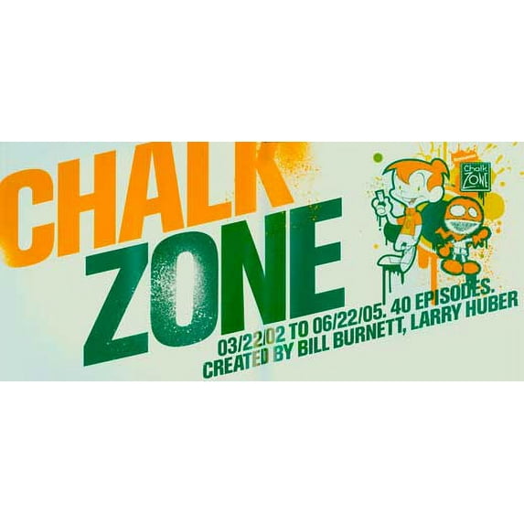 Chalk Zone - movie POSTER (Style A) (20" x 40") (2002)
