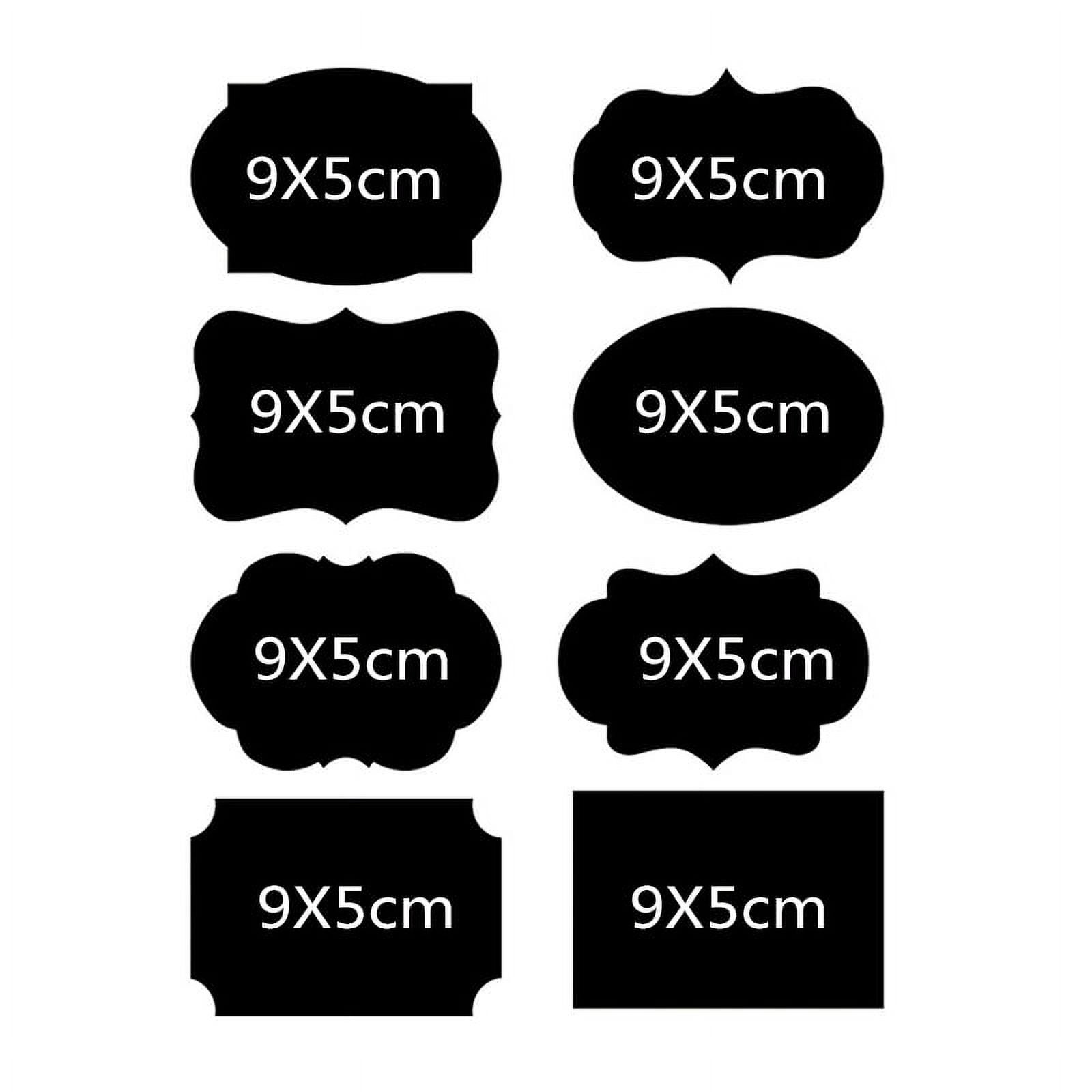 Chalkboard Blackboard Sticker Craft Kitchen Jar Organizer Labels Glass