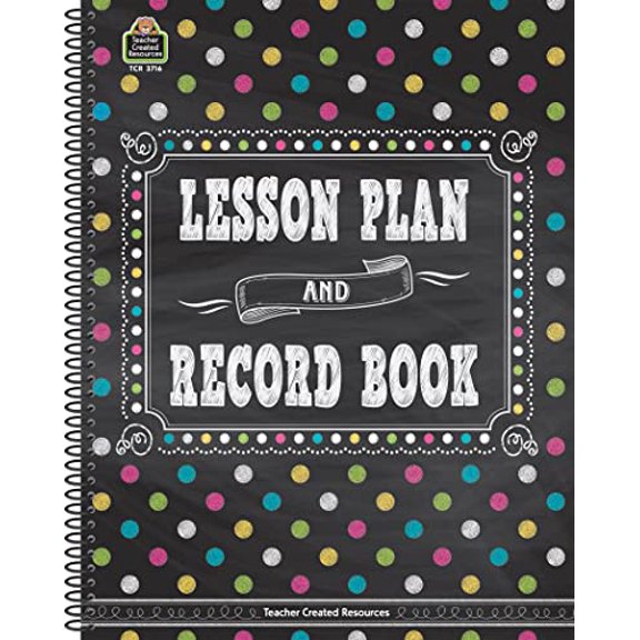 Pre-Owned Lesson Plan and Record Book (Paperback) 9781420637168