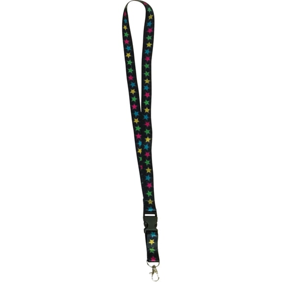 Chalkboard Brights Star Lanyard | Bundle of 5