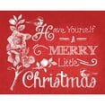 thumbnail image 1 of Chalkboard Christmas Sayings V On Red Poster Print by Beth Grove, 1 of 2