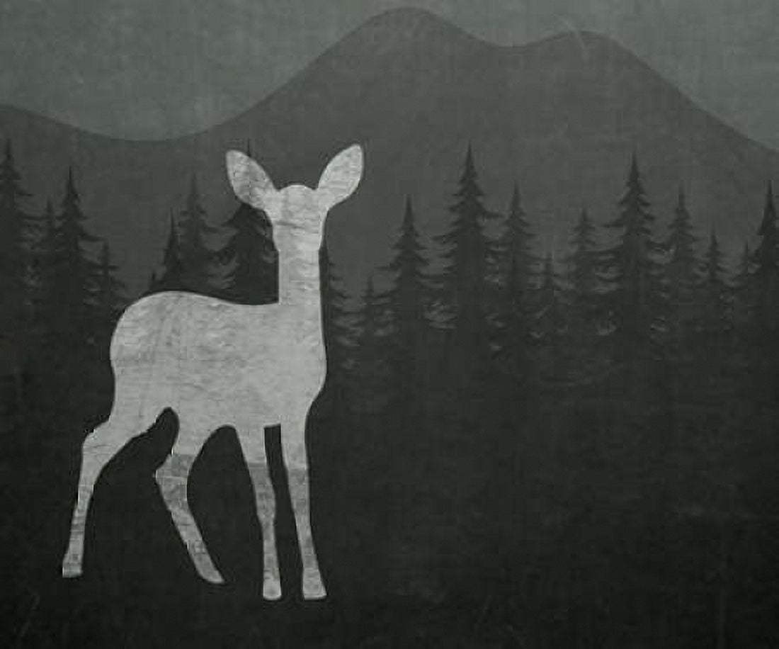 Chalkboard Deer Canvas Art - Tara Moss (20 x 24)