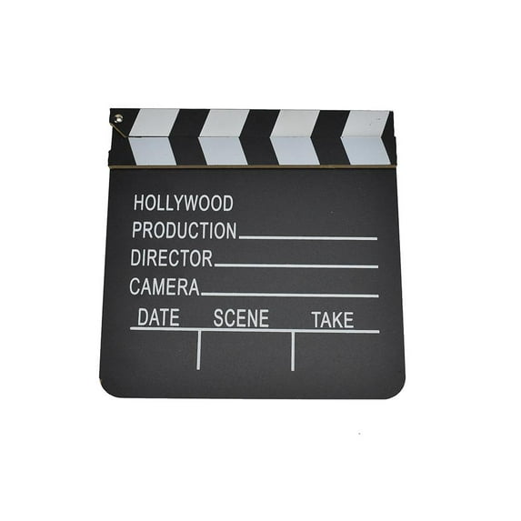 Chalkboard Director's Clapperboard, 6-Inch