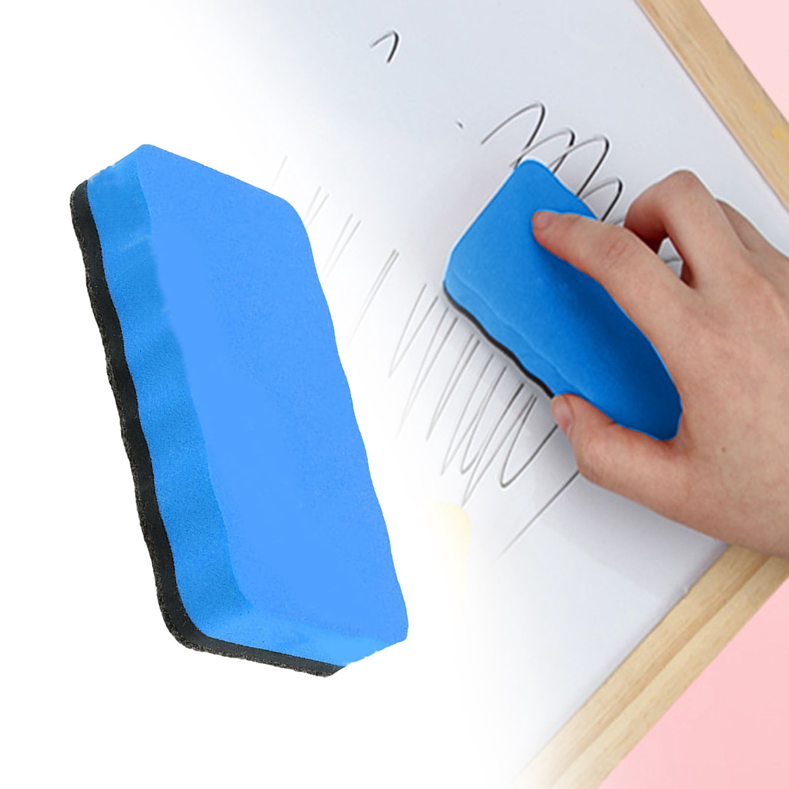 Chalkboard Eraser Plastic Whiteboard Eraser, Portable Dry Erase Board ...