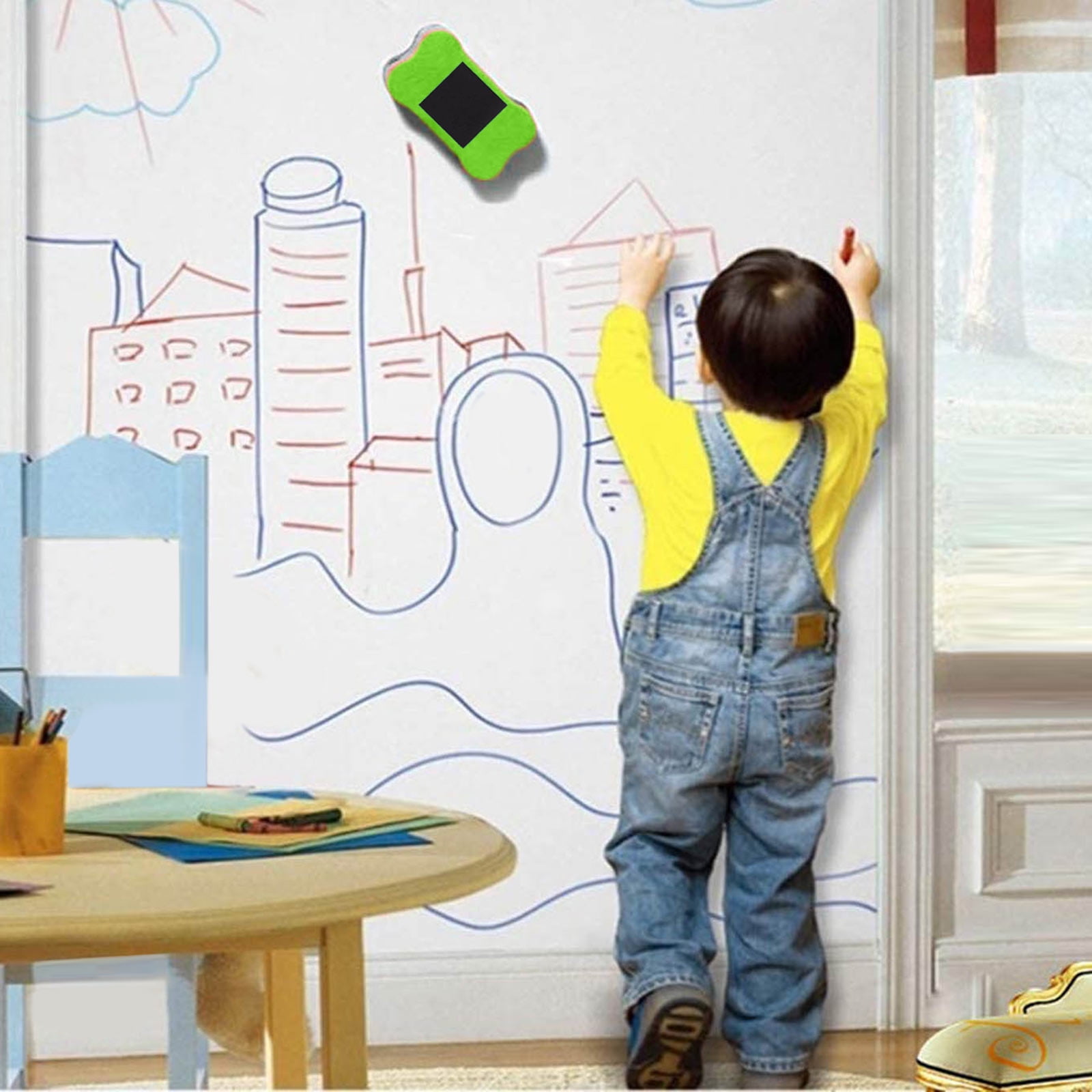 Chalkboard Eraser Suitable For Pens And Markers. Great For Kids Home ...