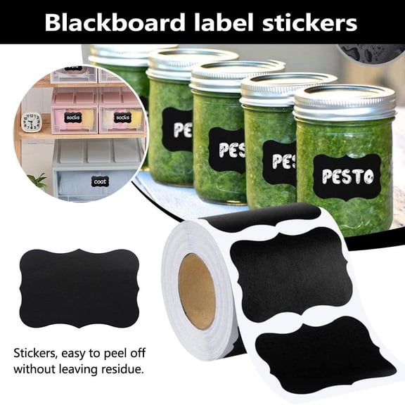 Chalkboard Labels 150Premium Reusable Stickers Pantry Storage and Jars