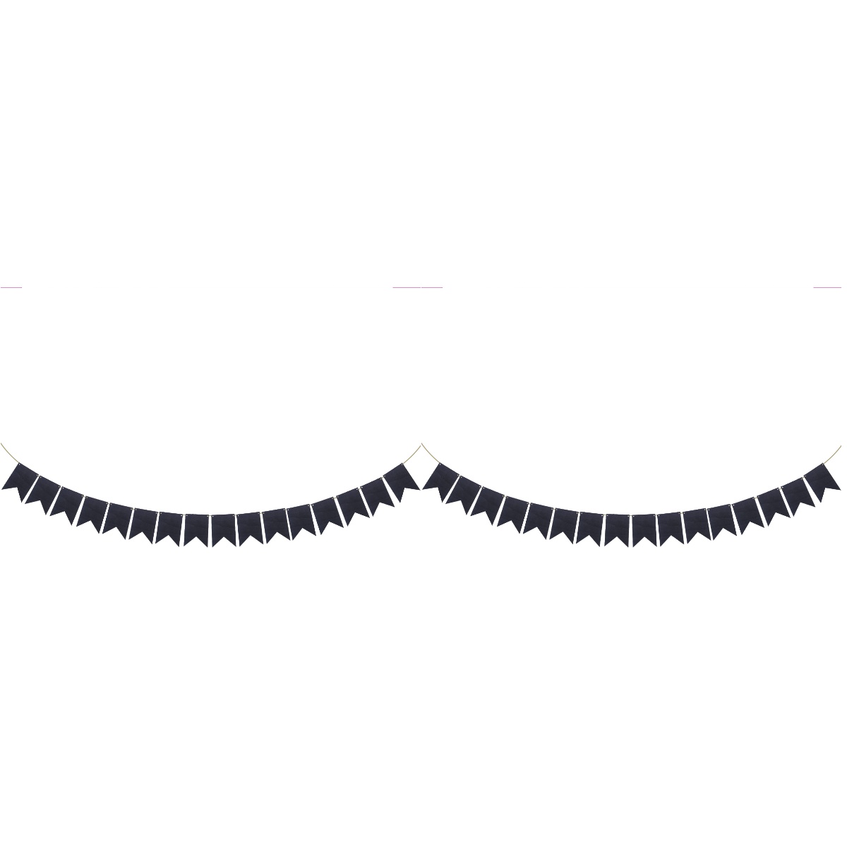 Chalkboard Pennant Banner Wooden Graduation Party Items Birthday