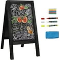 Chalkboard Sign 40x20'' DoubleSided Display Chalk Board Signs A Frame