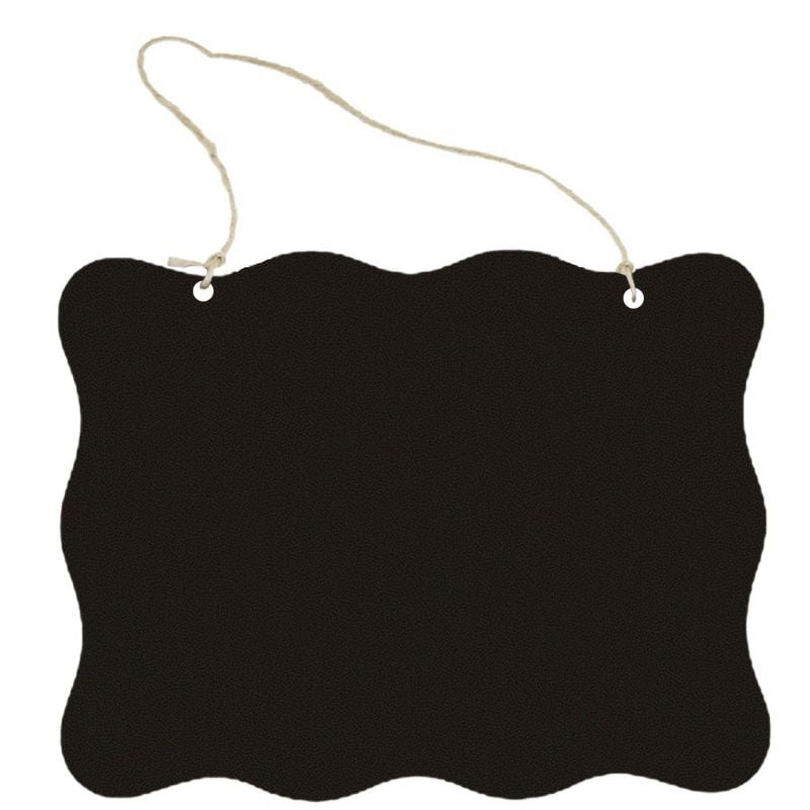 Chalkboard Sign Hanging, Double-Sided Erasable Message Board, Small ...