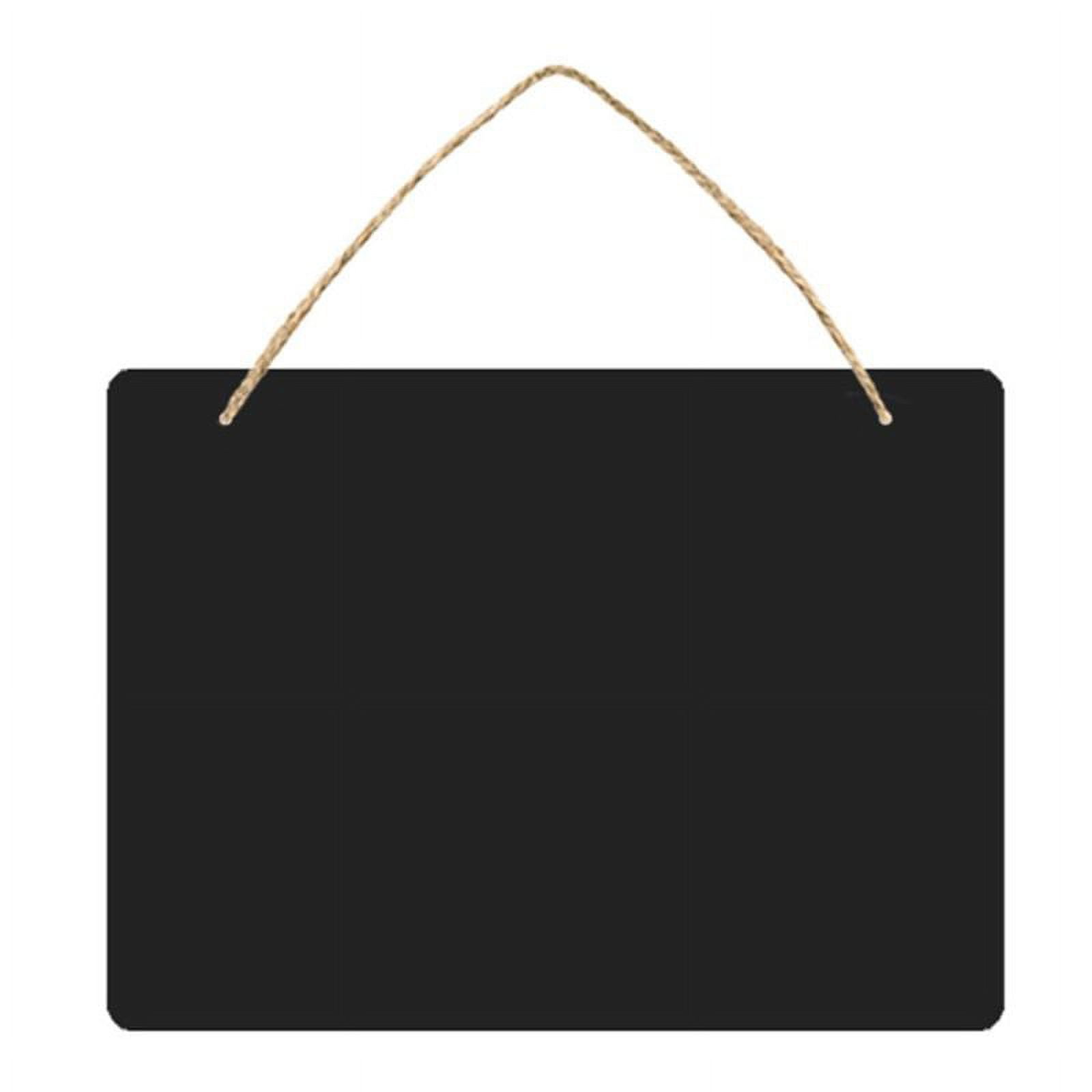 String. Sign Board Chalkboard Sign Hanging, Double-Sided Erasable Message Board, Small ...