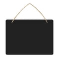 thumbnail image 1 of Chalkboard Sign Hanging, Double-Sided Erasable Message Board, Small Hanging Liquid Chalkboard Signs with Hanging String for Wedding, Bar, Cafe, Restaurant, 1 of 12