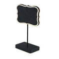 thumbnail image 1 of Chalkboard Table Sign, Bracket w/ White Edge, 5-inch, 1 of 1