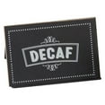 thumbnail image 1 of Chalkboard Tent Decaf - Black, 1 of 1