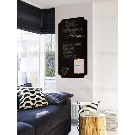 Chalkboard Wall Decal - Large - Elegant Style