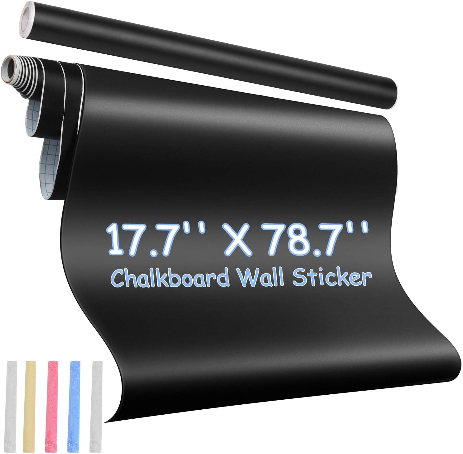 Chalkboard Wall Stickers Blackboard Wall Decals Self Adhesive Removable ...