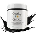 thumbnail image 1 of Chalky Chicks 32 Fl Oz Matte Starless Night Black Chalk Paint for Furniture Without Sanding - No Prep Furniture Paint No Sanding All in One for Crafts, Wood, Cabinet, Walls, Metal, Dresser, Farmhouse, 1 of 8