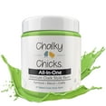 thumbnail image 1 of Chalky Chicks 4 Fl Oz Matte Pistachio (Lime Green) Chalk Paint for Furniture Without Sanding - No Prep Furniture Paint No Sanding All in One for Crafts, Wood,Walls, Cabinet, Metal, Dresser, Farmhouse, 1 of 9
