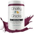 thumbnail image 1 of Chalky Chicks 32 Fl Oz Matte Logan Berry (Plum) Chalk Paint for Furniture Without Sanding - No Prep Furniture Paint No Sanding All in One for Crafts, Wood, Walls, Cabinet, Metal, Dresser, Farmhouse, 1 of 9