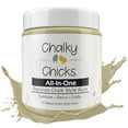 thumbnail image 1 of Chalky Chicks 16 Fl Oz Matte Olive Wood (Taupe) Chalk Paint for Furniture Without Sanding - No Prep Furniture Paint No Sanding All in One for Crafts, Walls, Cabinet, Metal, Dresser, Farmhouse, 1 of 9