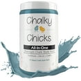 thumbnail image 1 of Chalky Chicks 32 Fl Oz Matte Y Blue (Medium Blue) Chalk Paint for Furniture Without Sanding - No Prep Furniture Paint No Sanding All in One for Crafts, Wood, Walls, Cabinet, Metal, Dresser, Farmhouse, 1 of 9