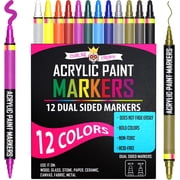 Chalky Crown Acrylic Markers 12 Pack