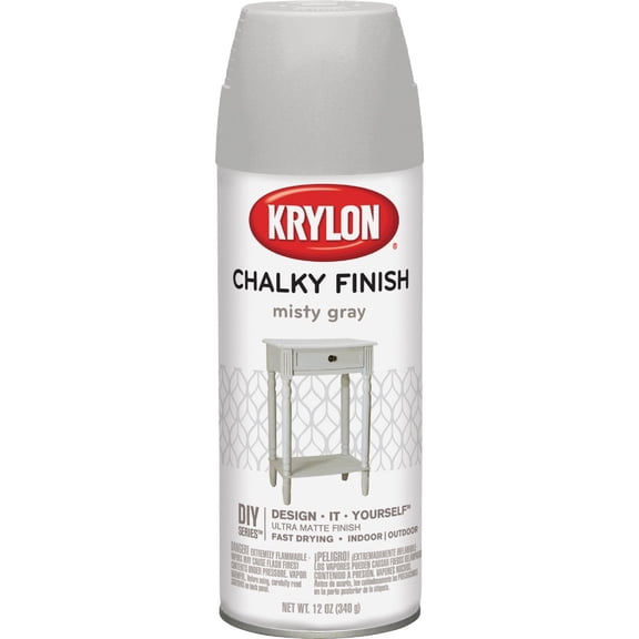 Chalky Finish Chalk Spray Paint - Pack of 4