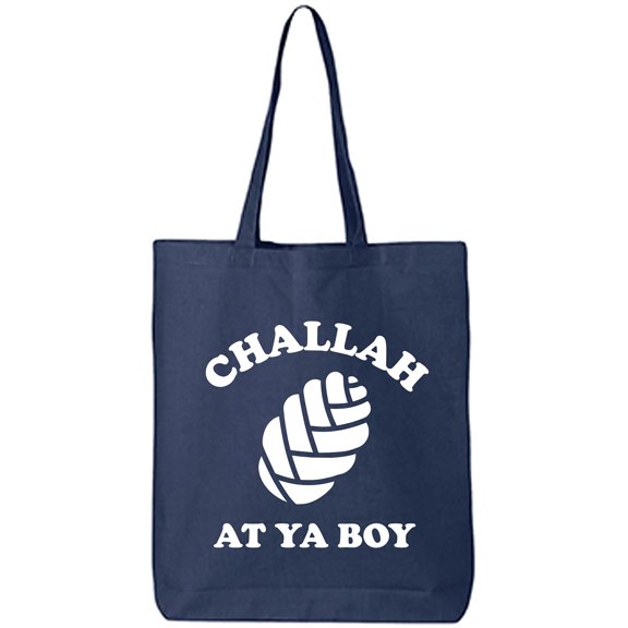 Challah At Ya Boy Cotton Canvas Tote Bag