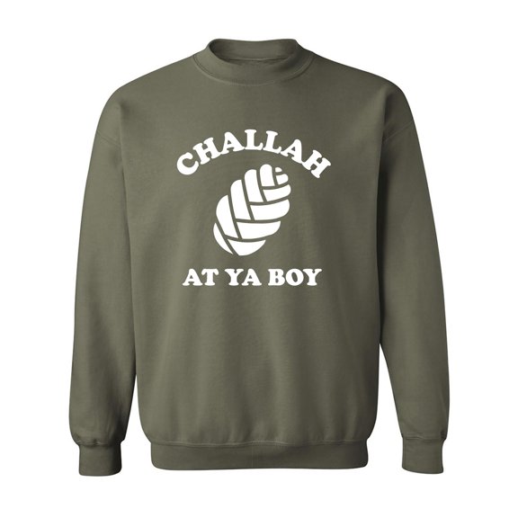 Challah At Ya Boy Crewneck Sweatshirt